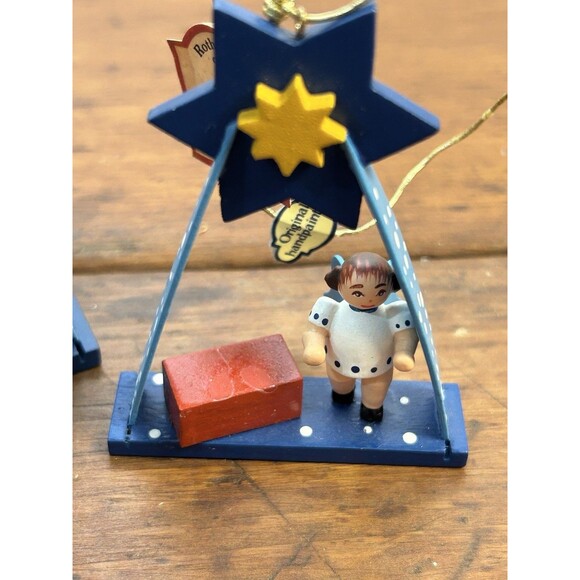 Vintage Kathe Wohlfahrt & Ulbricht Christmas Ornaments Germany Lot Of 6 READ - Picture 14 of 15